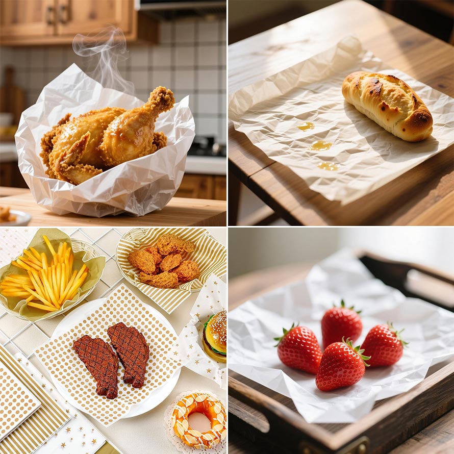 Biodegradable Greaseproof Paper