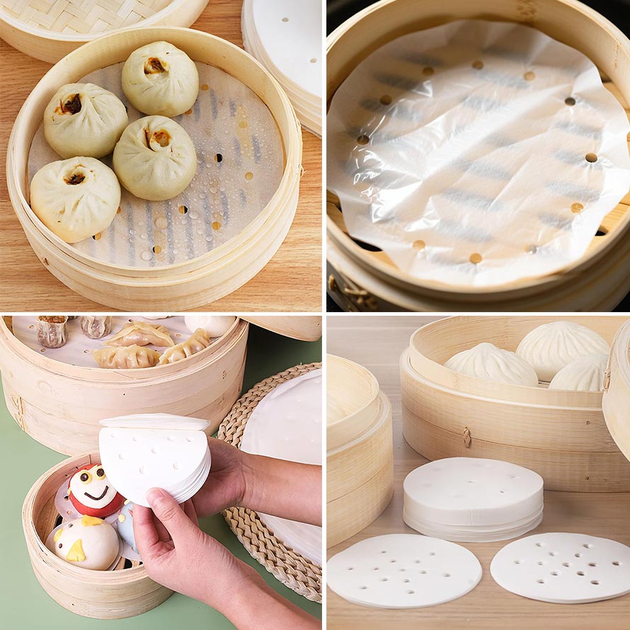 High Temperature Resistant Steaming Paper with Silicone Coated